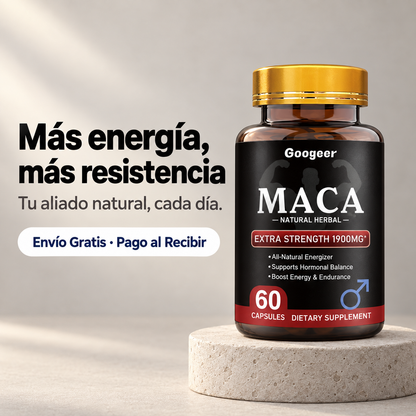 Maca extra fuerte - Recupera la energía y el deseo que sentías antes.