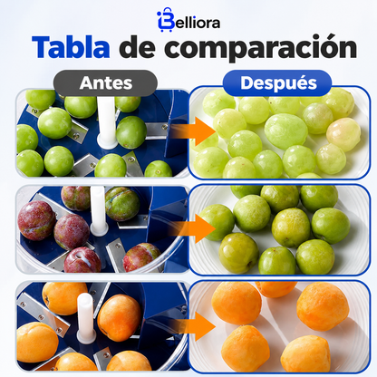 Belliora® Pelador Automático de Frutas y Verduras