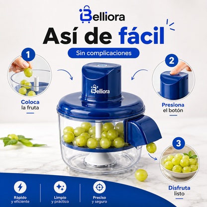 Belliora® Pelador Automático de Frutas y Verduras